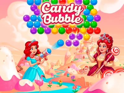 Spel Candy bubbles på nätet