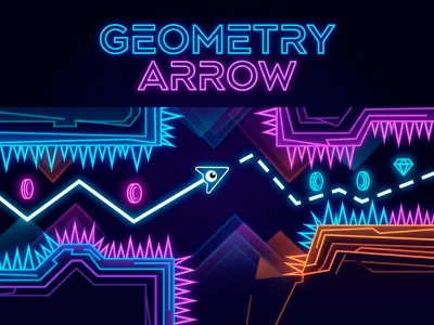 Spel Geometry Arrow på nätet