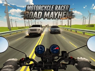 Spel Motorcycle Racer: Road Mayhem på nätet