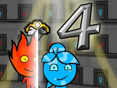 Spel Fireboy & Watergirl 4 in Crystal Temple på nätet