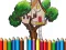 Spel Tree House Coloring Book på nätet
