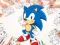 Spel Sonic Coloring på nätet
