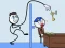 Spel Stickman Troll Thief Puzzle på nätet