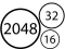 Spel Merge Numbers 2048 på nätet
