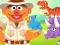 Spel 123 Sesame Street: Ernie's Dinosaur Day Care på nätet