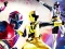 Spel Power Rangers Match Attack på nätet
