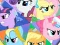 Spel Pony Round Puzzle på nätet