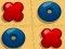 Spel X O tic tac toe på nätet