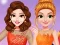 Spel Princesses Ice Skating Dress Up på nätet