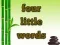 Spel Four Little Words på nätet