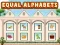 Spel Equal Alphabets på nätet
