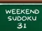 Spel Weekend Sudoku 31 på nätet