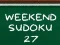 Spel Weekend Sudoku 27 på nätet