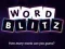 Spel Word Blitz på nätet