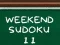 Spel Weekend Sudoku 11 på nätet