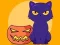 Spel Coloring Book: Halloween Cat på nätet