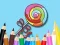 Spel Coloring Book: Lollipop på nätet