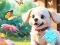 Spel Jigsaw Puzzle: Dog In Garden på nätet