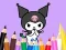 Spel Coloring Book: Kuromi Carries Bag på nätet