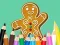 Spel Coloring Book: Gingerbreads på nätet