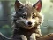 Spel Jigsaw Puzzle: Smiling Wolf på nätet