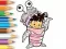 Spel Coloring Book: Monster Costume Girl på nätet