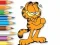 Spel Coloring Book: Garfield Hamburger på nätet