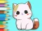 Spel Coloring Book: Cute Kitten på nätet