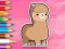 Spel Coloring Book: Cute Alpaca på nätet