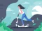 Spel Electric scooter rides jigsaw på nätet