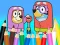 Spel Coloring Book: Bluey Flossing Grannies på nätet
