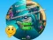 Spel Round Jigsaw Puzzle Collect Pictures of Funny Ocean Inhabitants på nätet