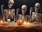 Spel Halloween Skeleton Colony Escape på nätet