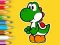 Spel Coloring Book: Yoshi Fishing Day på nätet