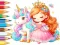 Spel Coloring Book: Unicorn Secret Whisper på nätet