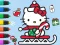 Spel Coloring Book: Hello Kitty Christmas på nätet