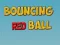 Spel Bouncing Red Ball på nätet