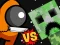Spel Among vs Creeper på nätet