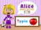 Spel World of Alice First Letter på nätet