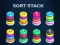 Spel Sort Stack color Hoop Game på nätet