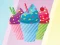 Spel Ice Cream Memory på nätet