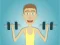 Spel Muscle Clicker på nätet