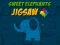 Spel Sweet Elephants Jigsaw på nätet