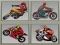 Spel Racing Motorcycles Memory på nätet
