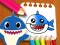 Spel Baby Shark Coloring Book på nätet