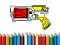 Spel Back To School: Nerf Coloring Book på nätet