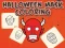 Spel Halloween Mask Coloring Book på nätet