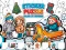 Spel Sticker Book Puzzle: Color By Number på nätet