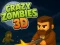 Spel Crazy Zombies 3D på nätet