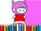 Spel Back To School Coloring Book Pig på nätet